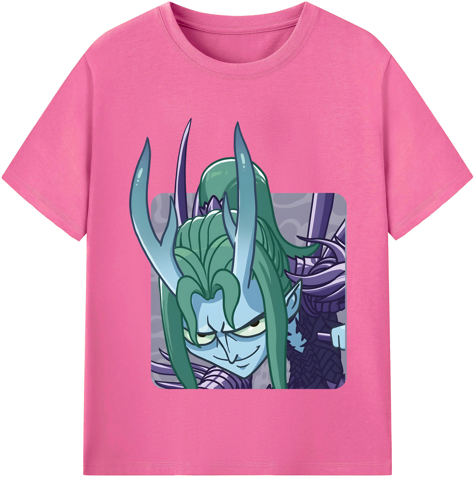 （画像用） Ne Zha 2 ナタ 魔童の大暴れ レディースカジュアルプリントTシャツ（綿100％）
